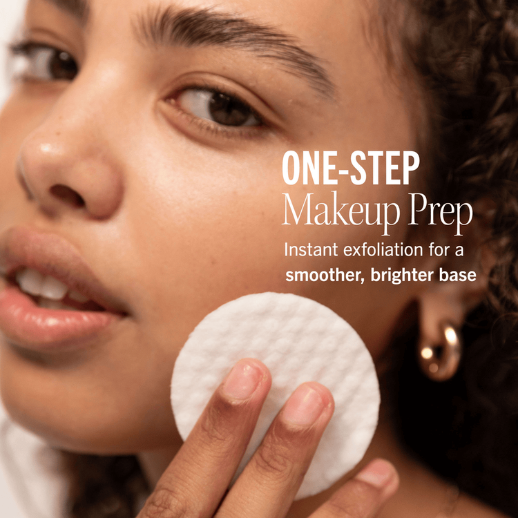 Facial Radiance Pads with Glycolic + Lactic Acids - Almohadillas exfoliantes, tamaño para viaje