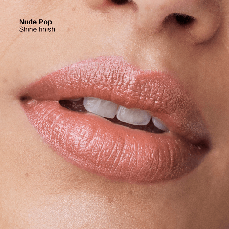 Pop Longweare Lipstick Shine - Labial, color intenso que favorece la tonalidad de tu piel