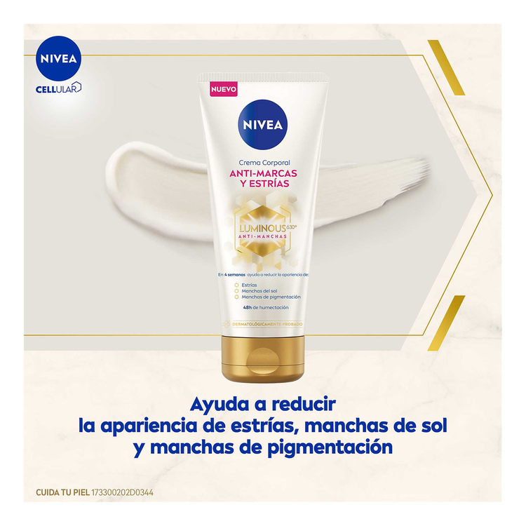 Luminous 630 Crema Corporal Antimanchas reduce hasta 81% manchas