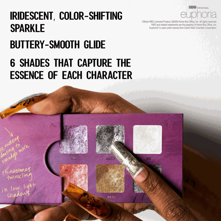EUPHORIA X HALF MAGIC - The Euphoria Eyeshadow Palette, paleta de sombras para ojos
