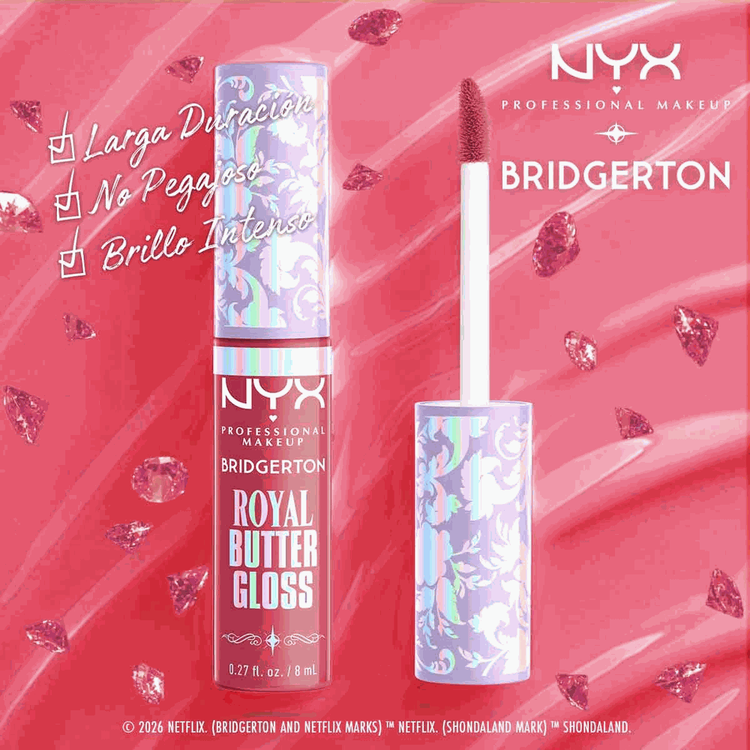 Bridgerton - Lip Kit, brillo voluminizador y larga duración