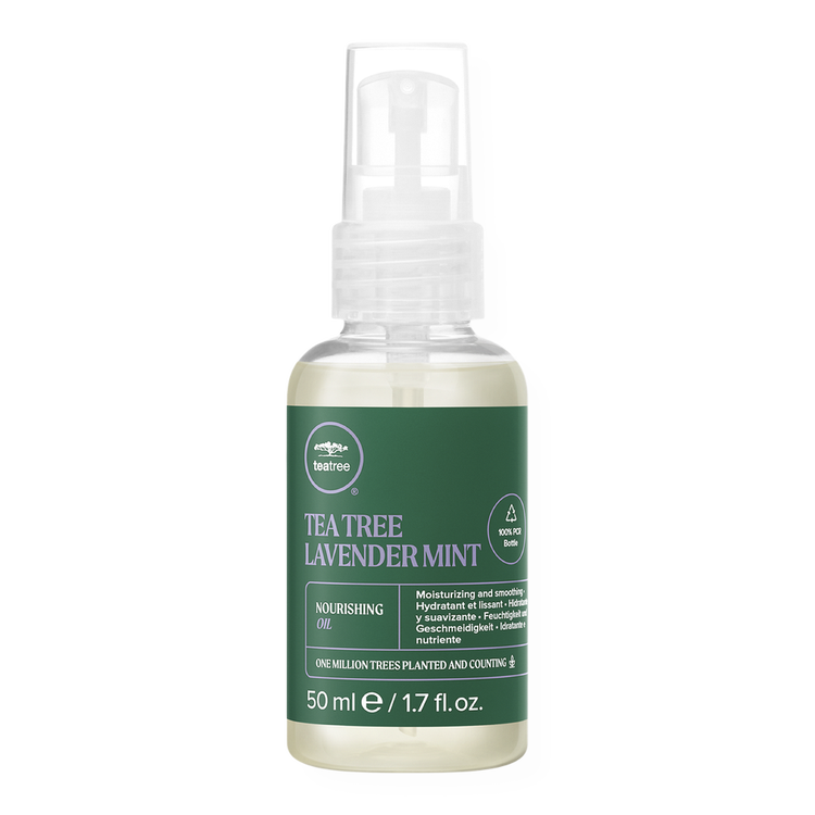 Tea Tree Lavender Mint Nourishing Aceite capilar suaviza el cabello y previene el frizz