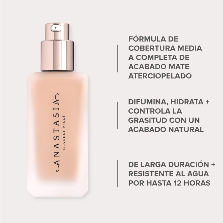 Impeccable Blurring Second Skin Matte Foundation - Base mate, acabado difuminado