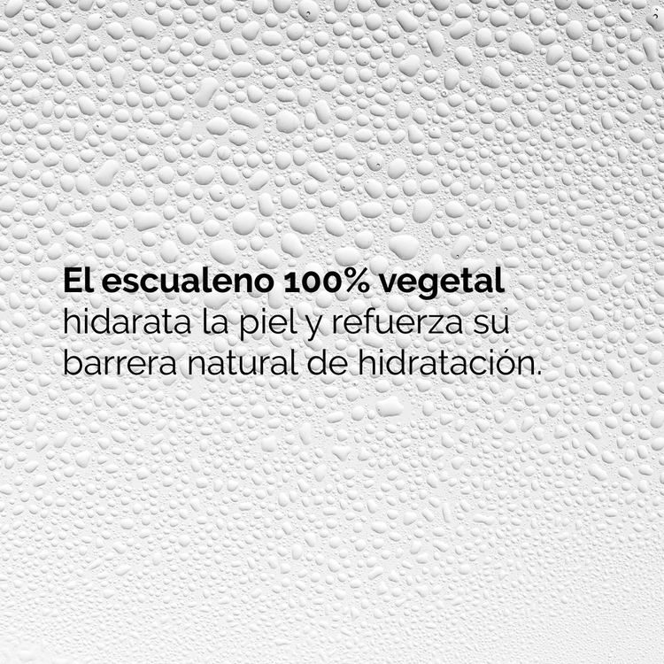 100% Plant-Derived Squalane Suero hidratante protege contra el calor y agrega brillo