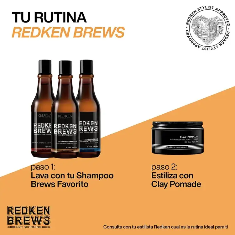 Redken Brews - Pomada, ideal para cabello fino
