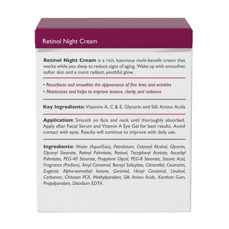 Retinol Crema facial con protector solar antiedad - spf 21