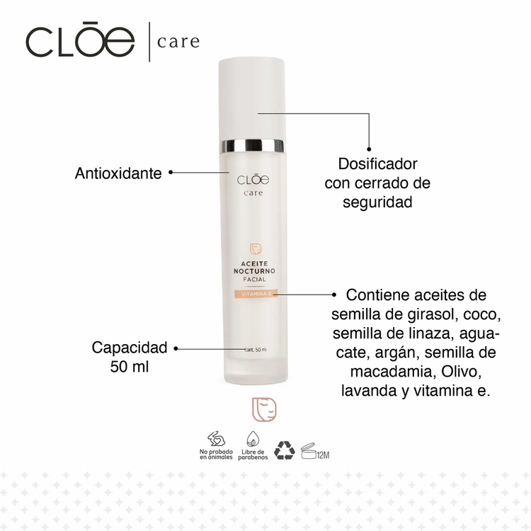 Aceite Aceite facial Vitamina E