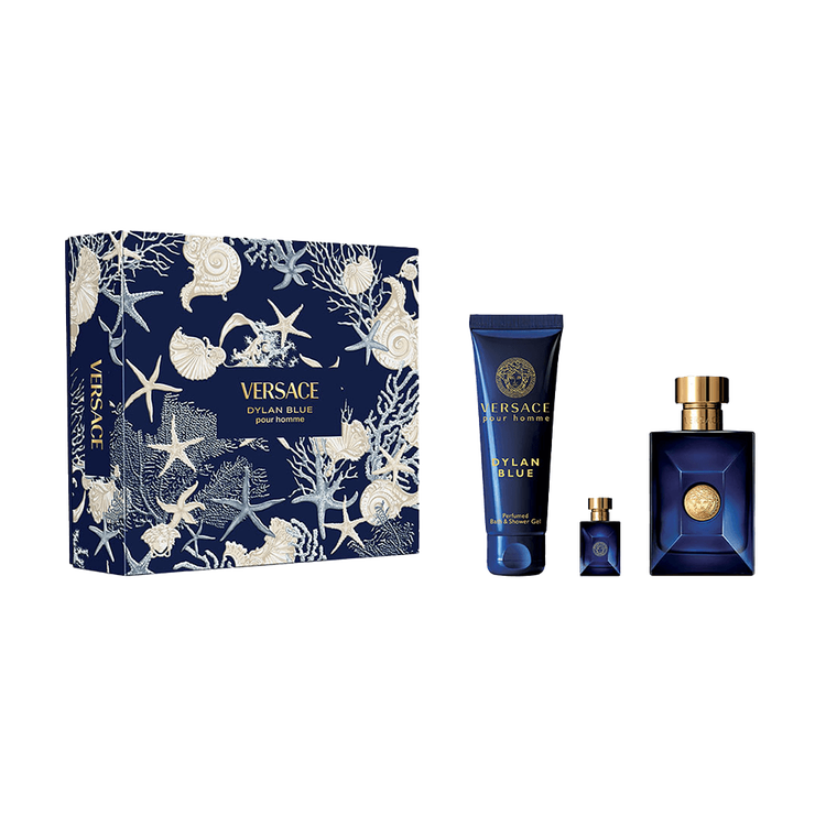 Dylan Blue - Set de regalo, Eau de Toilette 100 ml + Shower gel 150 ml + mini