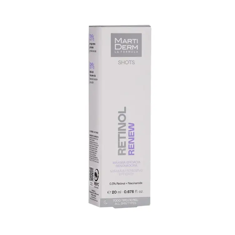 Shot Retinol Renew Cremigel reduce arrugas y líneas de expresión