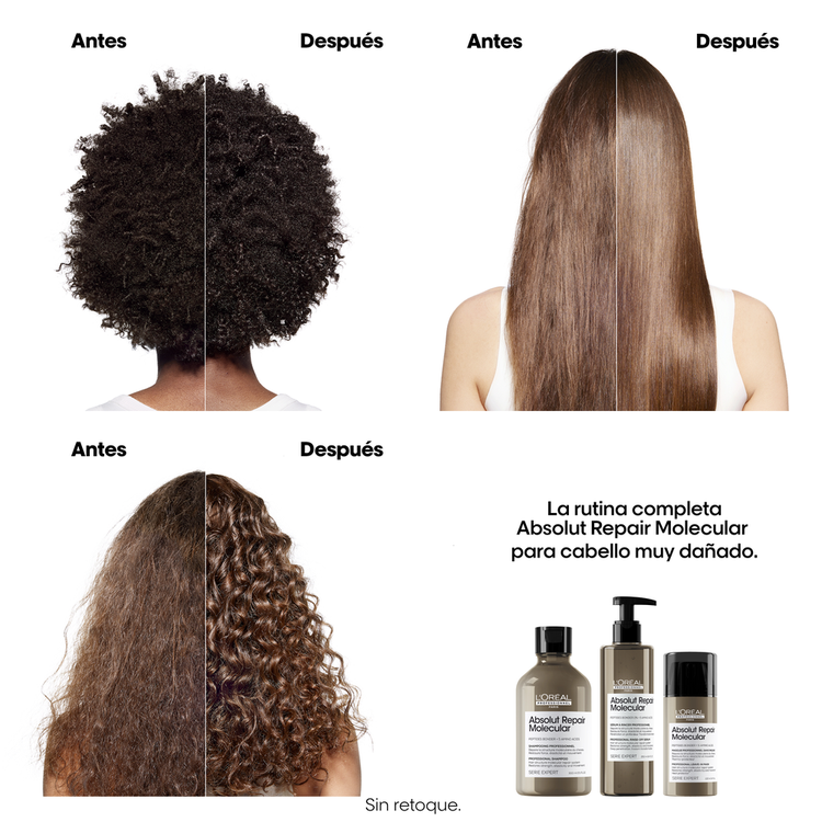 Absolut Repair Molecular - Mascarilla, fortalece, repara y reduce quiebre