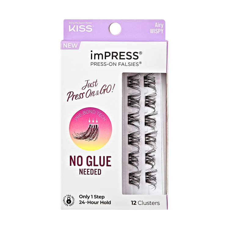 Impress Extensiones de pestañas individuales sin pegamento