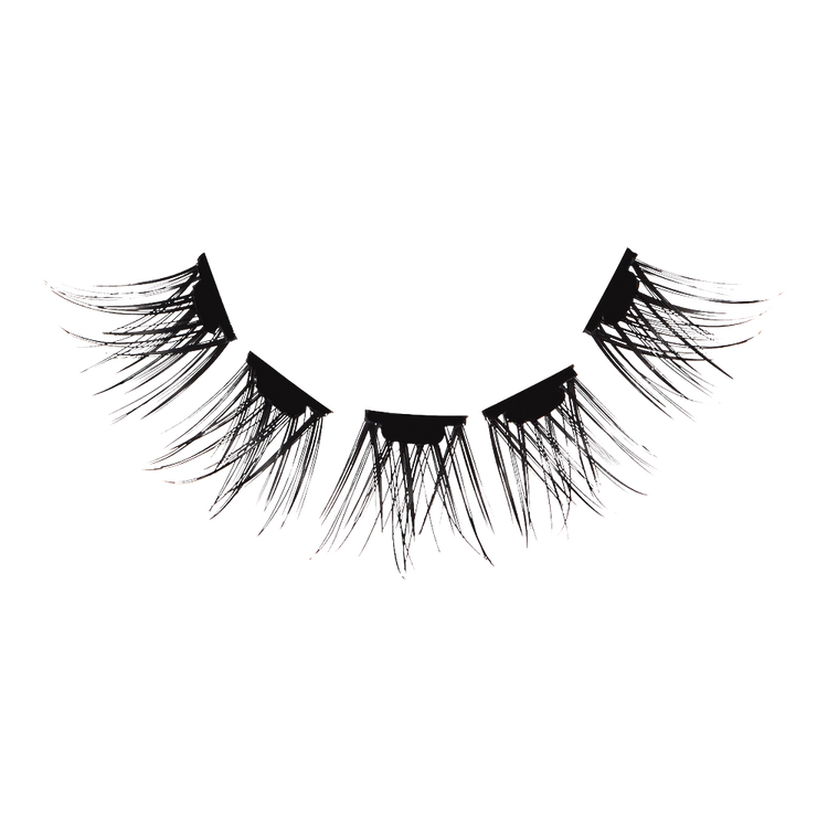 Press On 12 Count Wispies Natural Pestañas postizas pre-pegadas pestañas pre-pegadas wispies naturales.