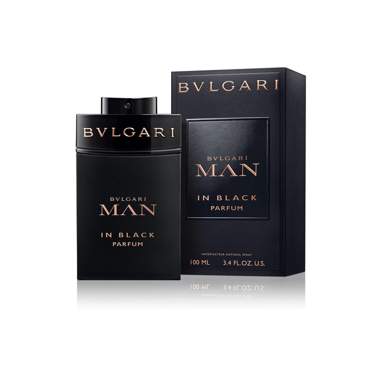 Man In Black - Parfum, sello amaderado y ambarino