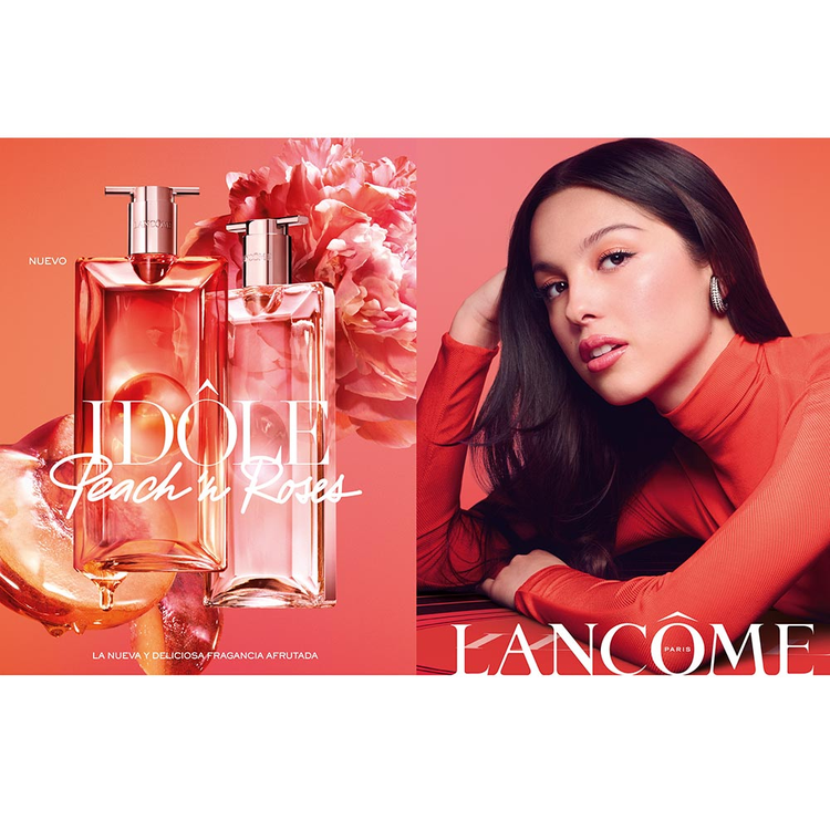 Idôle Peach'N Roses - Eau de Parfum, te envuelve en un estado de ánimo dulce y atrevido