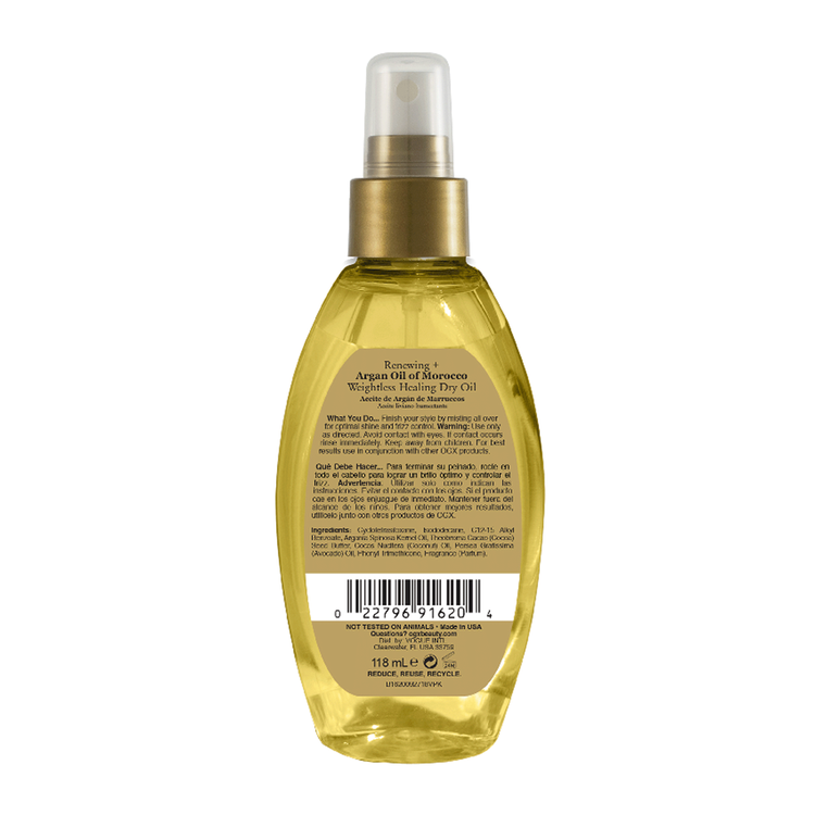 OGX Renewing Argan Oil Of Morocco - Aceite capilar, repara y reduce el frizz