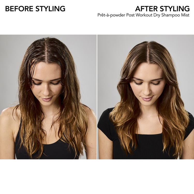 Pret A Powder - Spray post entrenamiento, limpia y refresca el cabello en seco
