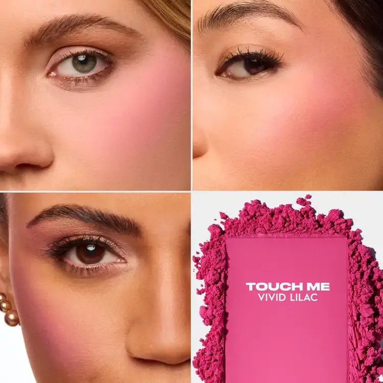 Face Bond Blush - Paleta de sombras, acabado mate de larga duración