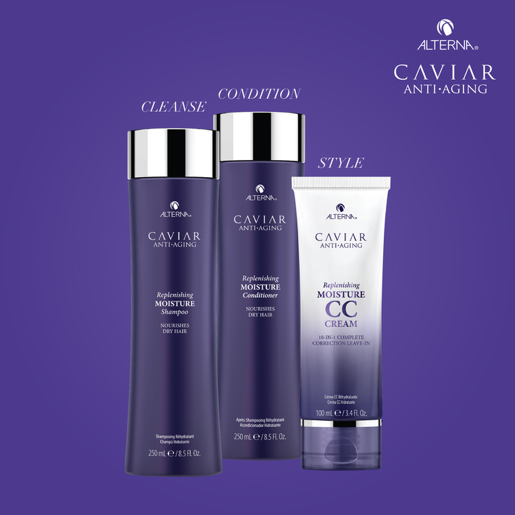 Caviar Anti-Aging Replenishing Moisture Shampoo - Shampoo hidratante, protege el color del cabello