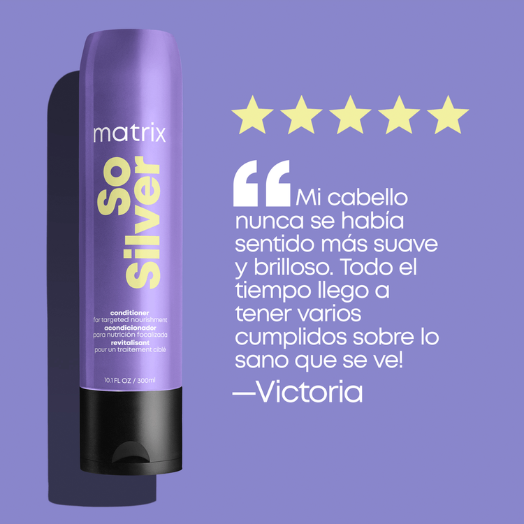 So Silver - Acondicionador, neutraliza tonos amarillos