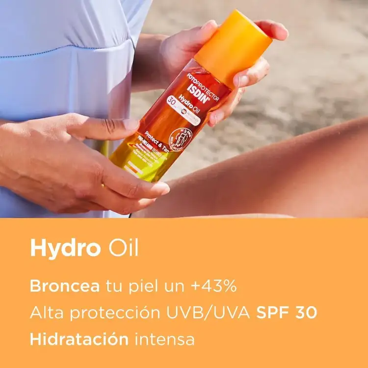 Isdin Gel Cream - Protector solar corporal, protege y desintoxica la piel