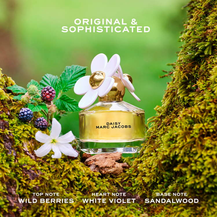 Daisy - Eau De Parfum, fragancia floral y amaderada para la mujer sofisticada
