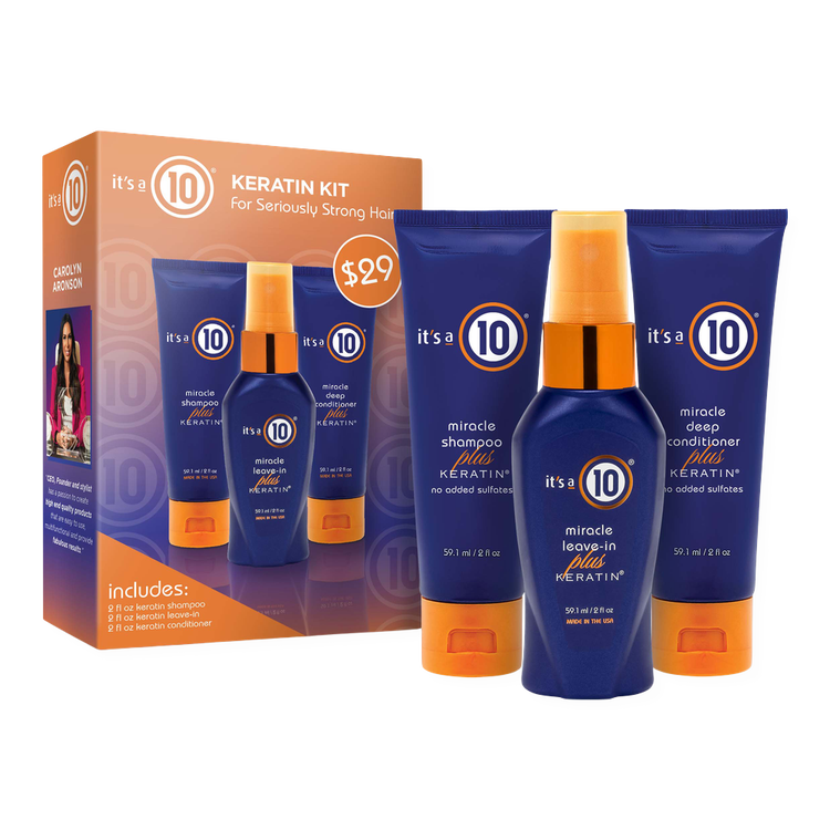 Keratin Trial Kit Kit para todo tipo de cabello