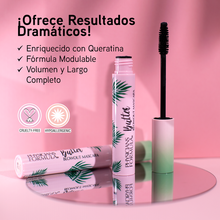 Butter Blowout Mascara Mascara de pestañas enriquecido con queratina