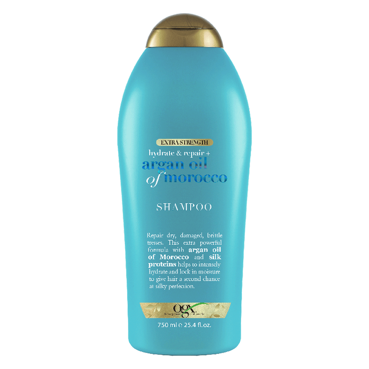 OGX Salon Size Argan Oil Of Morocco Extra Strenght - Shampoo, con aceite de argán