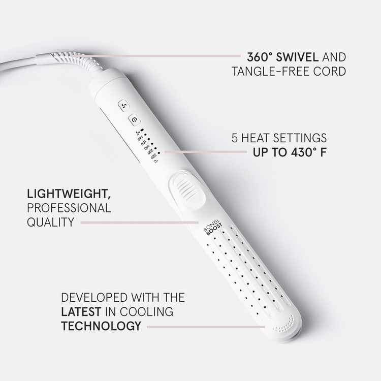 Airburst Styler 2-in-1 Plancha y rizador para cabello con tecnología Cool Burst