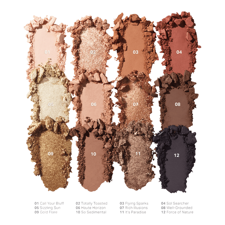 ChromaPlus 12-Pan - Paleta de sombras, larga duración