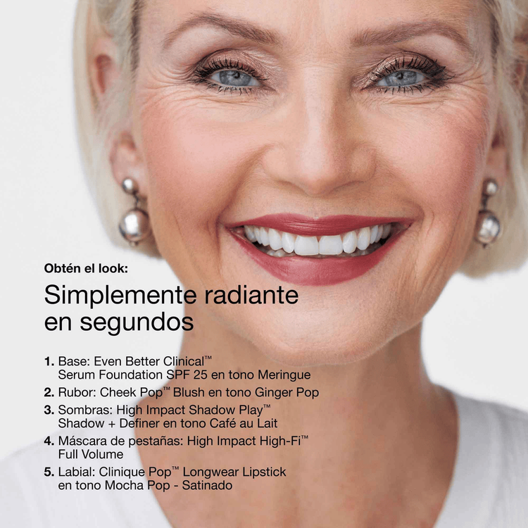 Pop Longwear Lipstick Sattin - Labial, color intenso que favorece la tonalidad de tu piel