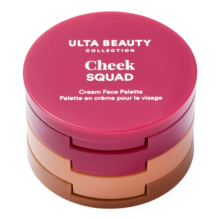 Cheek Squad Paleta de rubor, bronceador e iluminador ligera y cremosa