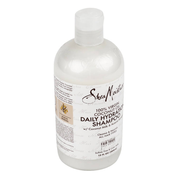 Virgin Coconut Shampoo limpia, hidrata y da brillo