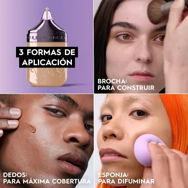 Face Bond Foundation - Base de maquillaje, a prueba de agua y de larga duración