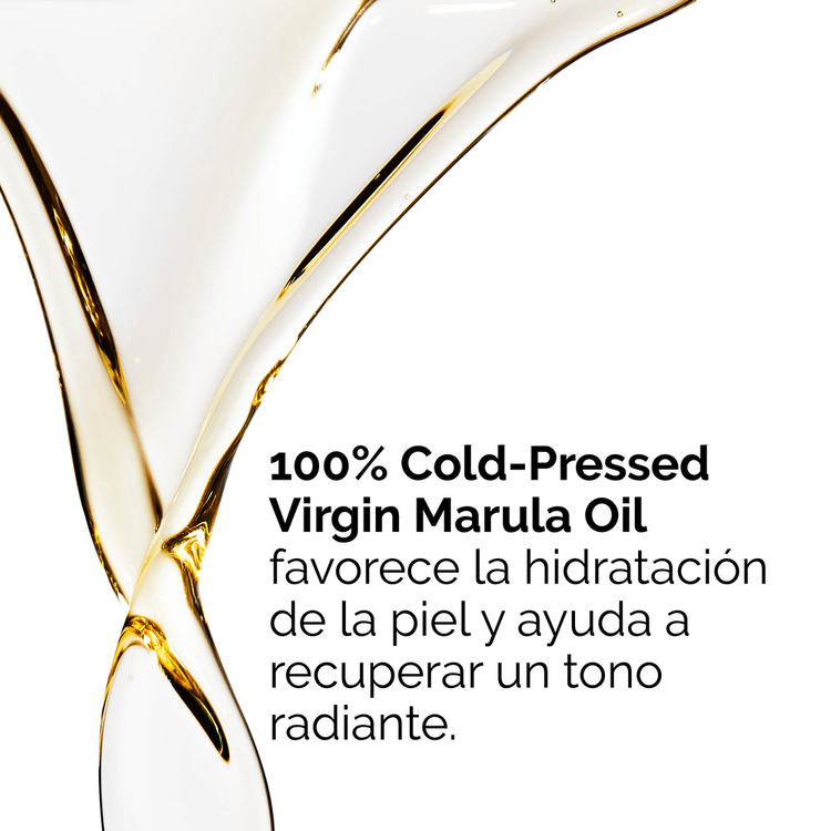 100% Cold-Pressed Virgin Marula Oil Aceite de marula hidratante y restaurador del tono