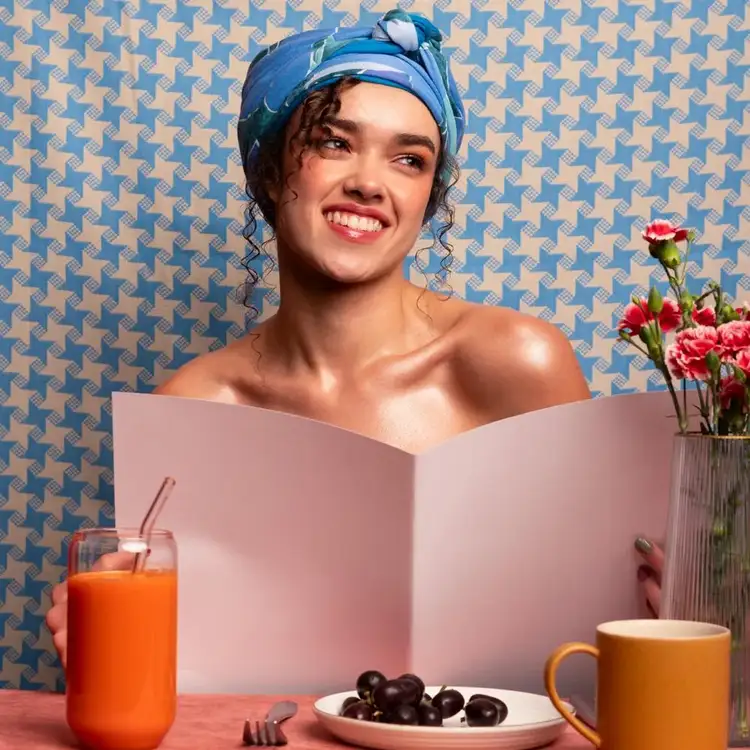 Plopping - Toalla para el cabello, antifrizz