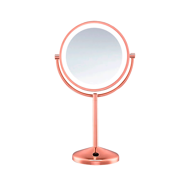 Conair - Espejo Led con aumento 1x/10x rose gold