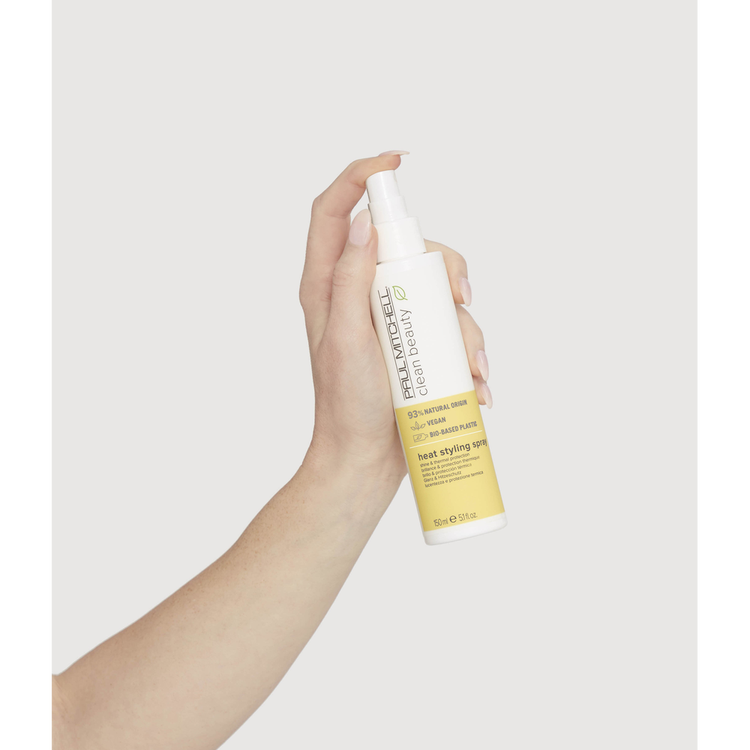 Clean Beauty Heat Spray para peinar protección contra el calor