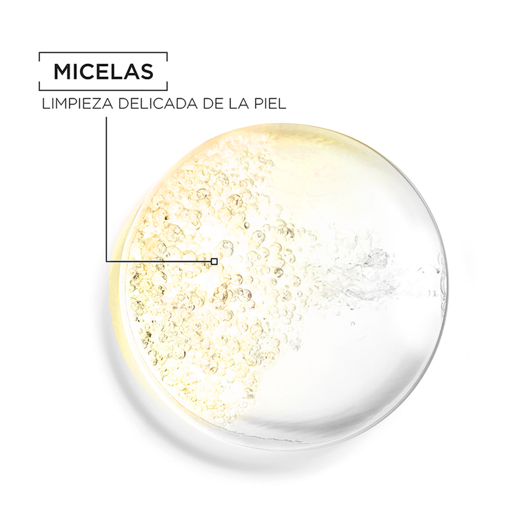 Garnier Skin Bifásico remueve maquillaje visible