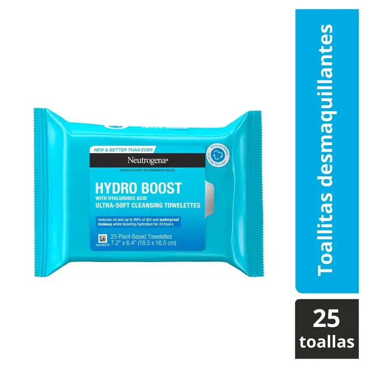 Hydro Boost Toallitas biodegradables