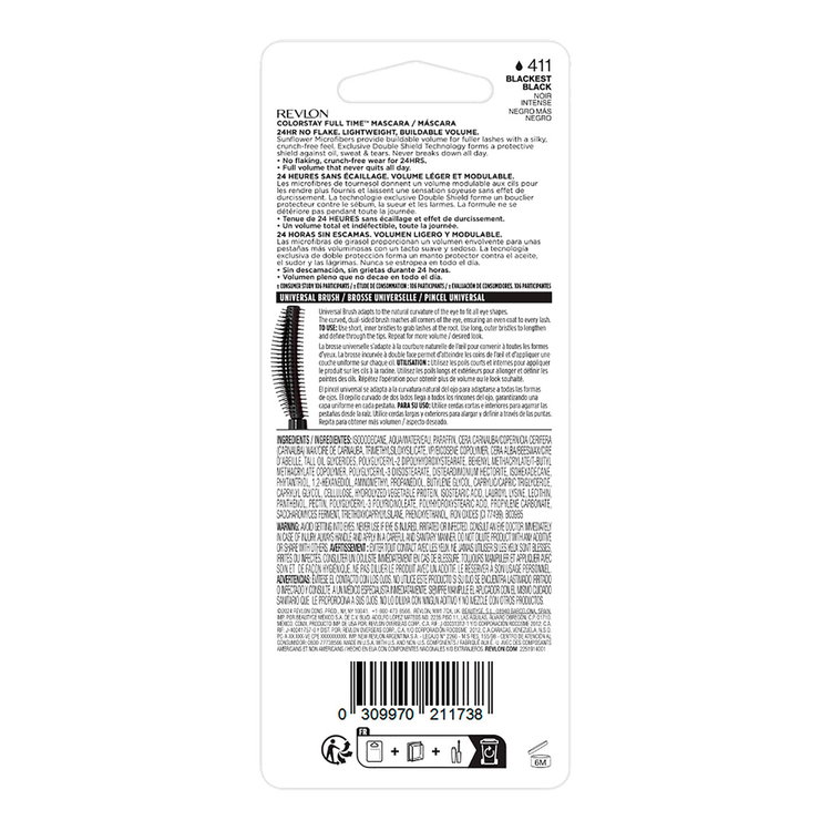 Máscara para pestañas protección duradera