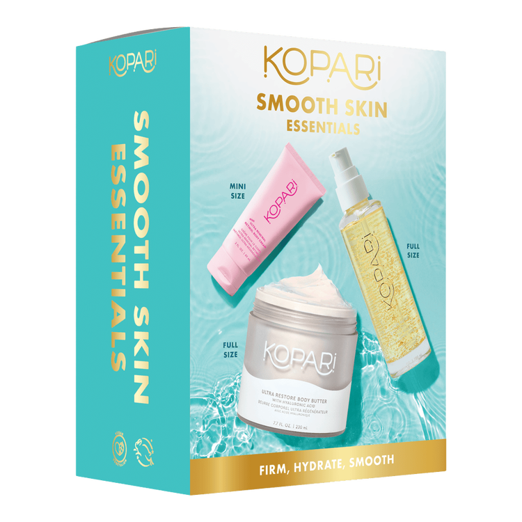 Smooth Skin - Set esencial de cuidado corporal, hidrata la piel
