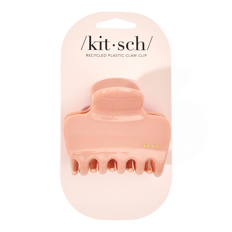 Recycled Plastic Puffy Claw Clip Pinza metálica agarre firme