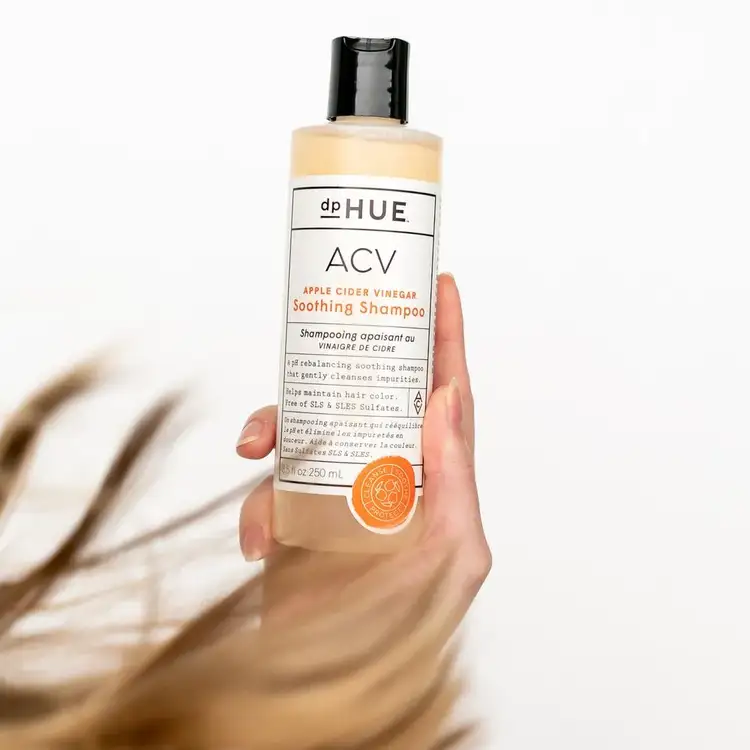 Acv Soothing Shampoo Shampoo calmante con vinagre de manzana limpia suavemente y equilibra el ph