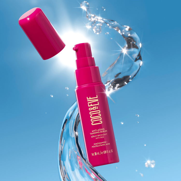 Anti-Aging Tanning Suero autobronceador bronceado radiante