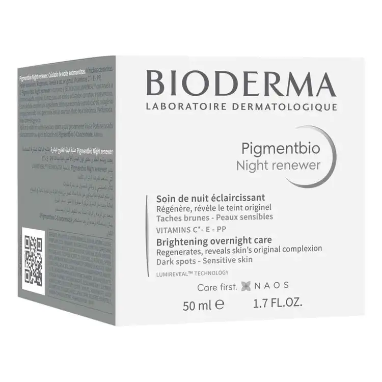Pigmentbio Regenerador nocturno despigmentante piel iluminada con tono uniforme