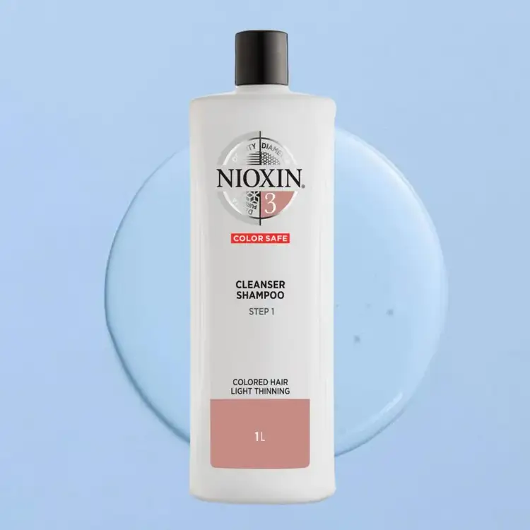 Sistema 3 - Shampoo, para un cabello teñido más grueso