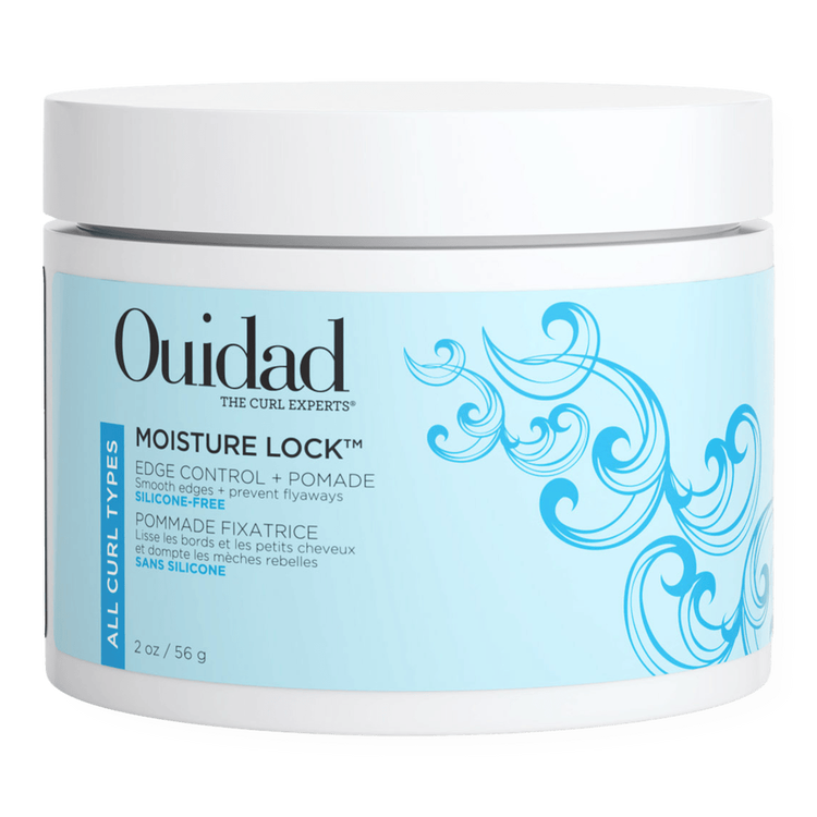 Moisture Lock Edge Control + Pomade Pomada para cabello mejora el brillo e hidratación