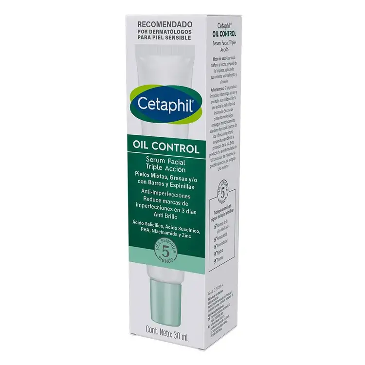 Oil Control Serum facial triple acción