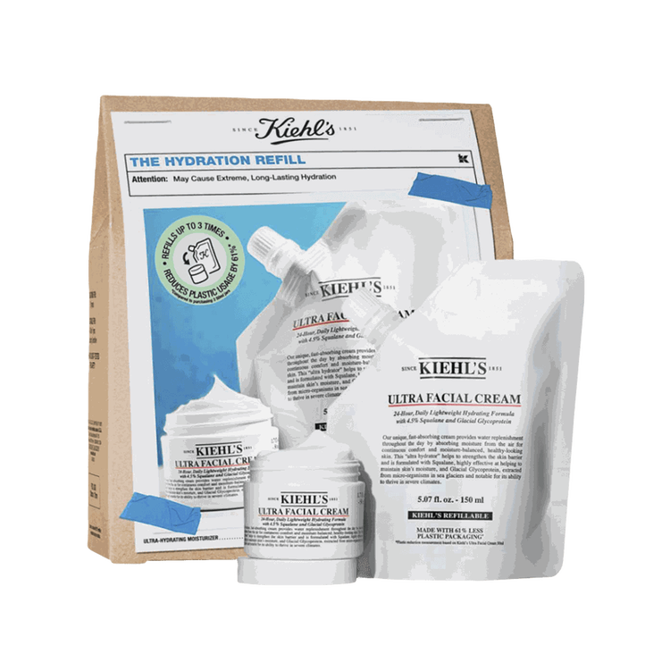 The Hydration Refill - Set de regalo, Ultra Facial Cream 150ml + Ultra Facial Cream 50ml